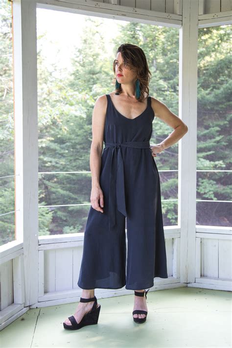 Amy Jumpsuit Pattern Jumpsuit Sewing Pattern Jumpsuit pattern
