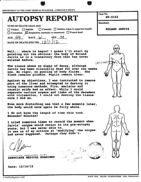 Amy carlson autopsy report. Autopsy report on Amy Carlson, aka Mother God, performed by the El Paso County Coroner's office Carlson was the leader of the Love Has Won cult which had its headquarters near Crestone in the mobile home where she was found by investigators acting on a tip from a cult member. She was the "Mother God" of the cult, and claimed to … 