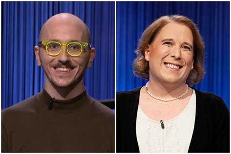 Schneider, a trans woman who racked up $1,382,800 in winnings, went into Final Jeopardy Wednesday night with a $10,000 lead over Rhone Talsma, a librarian from Chicago. The final category that .... 