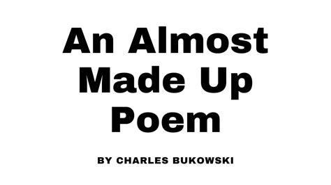 An Almost Made Up Poem doc