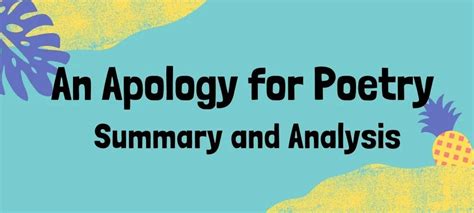 An Apology for Poetry Wikipedia The Free Encyclopedia