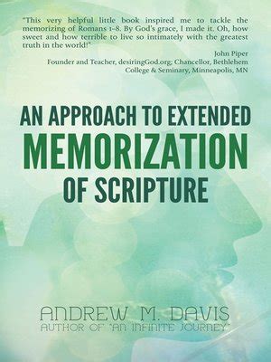 An Approach to Extended Scripture Memory Andrew Davis pdf