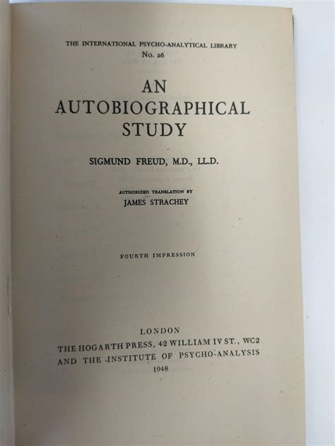 An Autobiographical Study