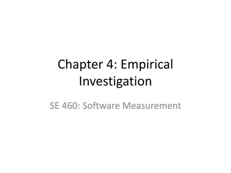 An Empirical Investigation of the Differential Effects