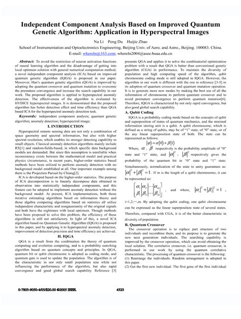 An Improved Genetic Algorithm IEEE Conference Publication