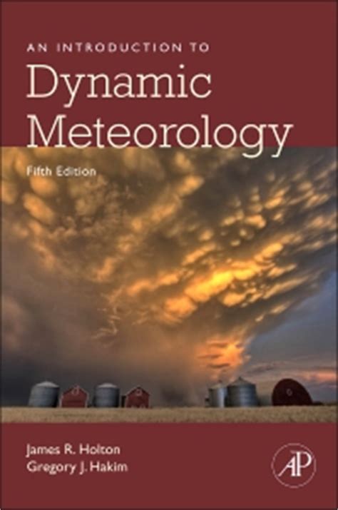 An Introduction To Dynamic Meteorology