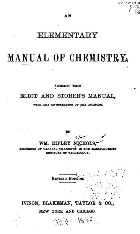 An elementary manual of chemistry by william ripley nichols. - Panasonic ag hmc150 hmc151 hmc152 hmc153 manuale di servizio e guida alla riparazione.