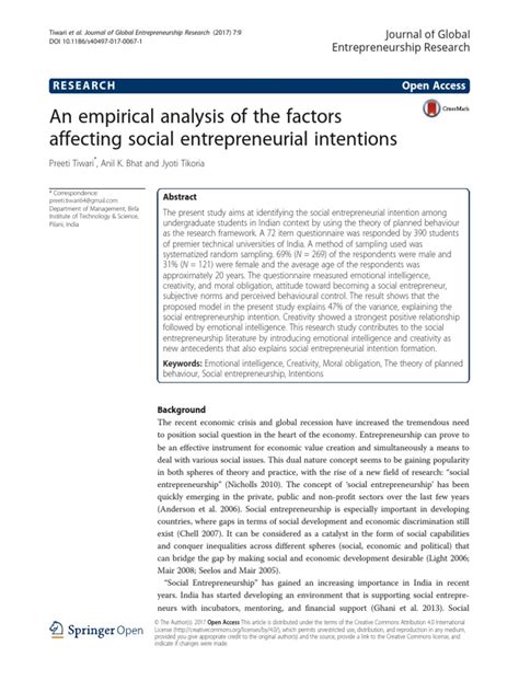 An empirical analysis of the factors affecting soc pdf