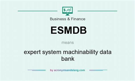 An expert system machinability data bank ESMDB approach