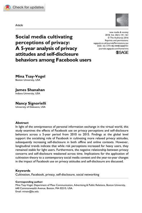 An in depth analysis of privacy attitudes