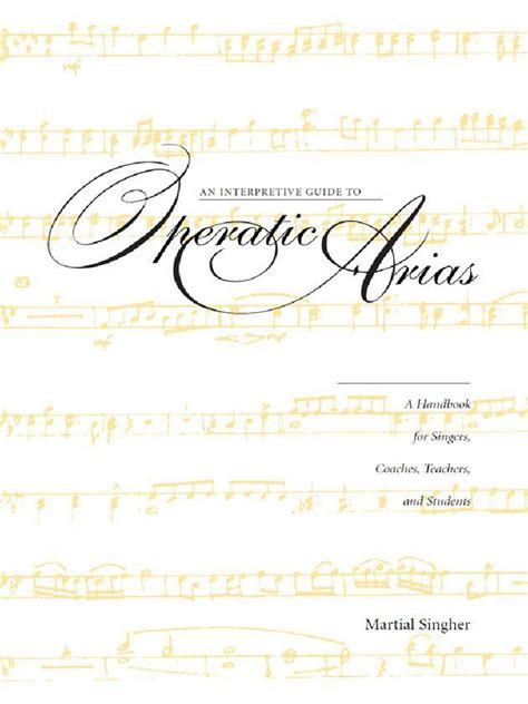 An interpretive guide to operatic arias a handbook for singers. - Manuale del compressore a vite mycom serie v.