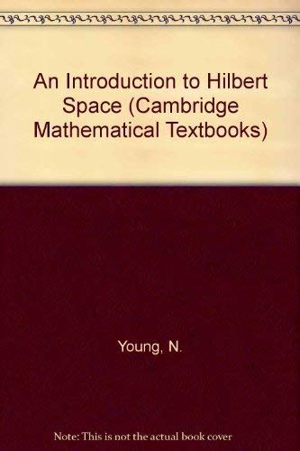 An introduction to hilbert space cambridge mathematical textbooks. - Manuale della macchina da cucire necchi.