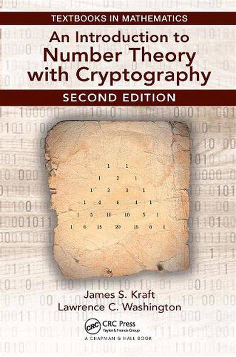 An introduction to number theory with cryptography.  .  An Introduction to Number Theory with Cr...