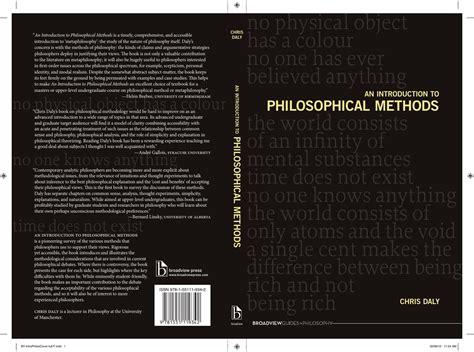 An introduction to philosophical methods broadview guides to philosophy. - Boudoir photography a guide to excellence invest in knowledge.