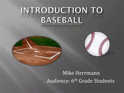 An introduction to the Baseball