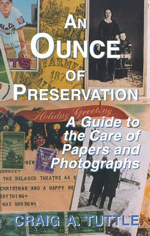 An ounce of preservation a guide to the care of papers and photographs. - Loango, mayumba et le bas ogooué.