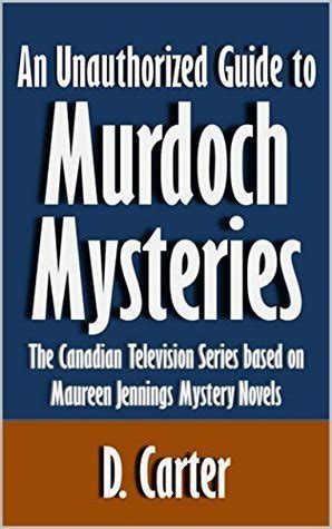 An unauthorized guide to murdoch mysteries the canadian television series. - Vero manuale del proprietario del tapis roulant 500.