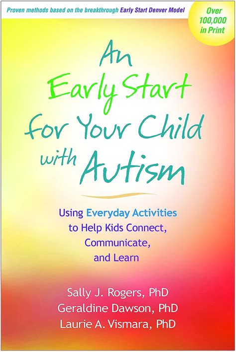 Read Online An Early Start For Your Child With Autism Using Everyday Activities To Help Kids Connect Communicate And Learn By Sally J Rogers
