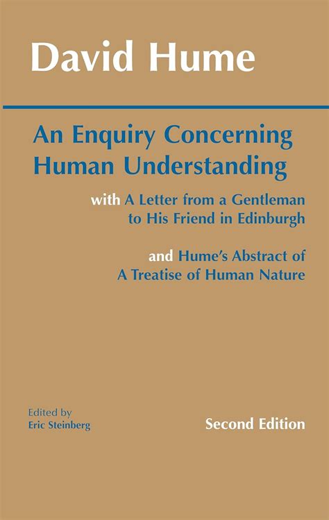 Read An Enquiry Concerning Human Understanding By David Hume