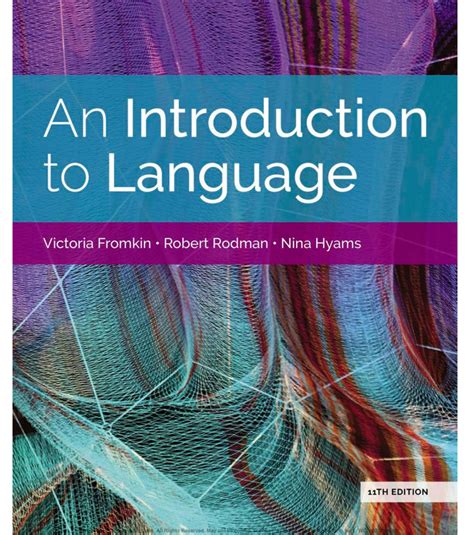 Download An Introduction To Language By Victoria A Fromkin
