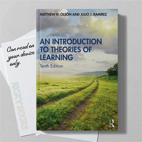 Read Online An Introduction To Theories Of Learning By Matthew H Olson