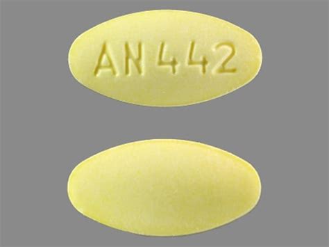 9 Pill Imprint AN 442. Amneal Pharmaceuticals LLC. meclizine h