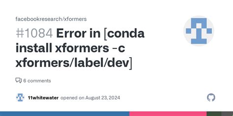 Anaconda install xformers github. .