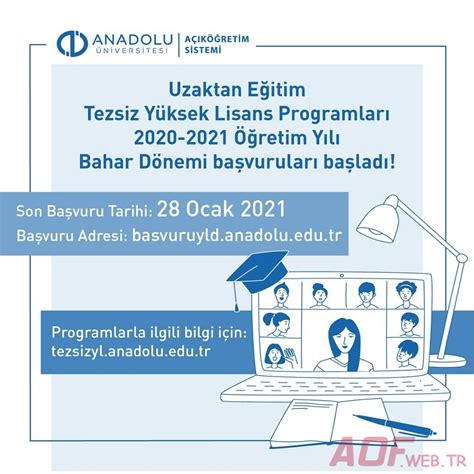 Anadolu üniversitesi eğitim bilimleri enstitüsü yüksek lisans başvuru sonuçları