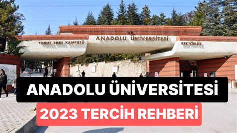 Anadolu üniversitesi taban puanları