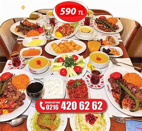 Anadolu yakası iftar menüleri