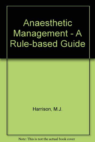 Anaesthetic management a rule based guide. - Lycoming 0 360 engine overhaul manual.
