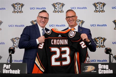 Anaheim Ducks hire Colorado Eagles’ Greg Cronin as head coach