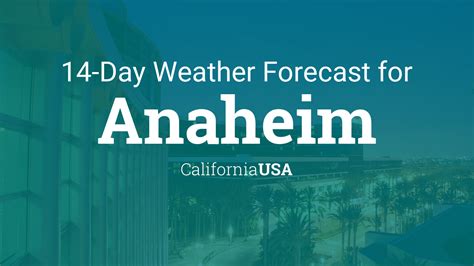 Anaheim extended forecast. ANAHEIM, CALIFORNIA (CA) 92806 local weather forecast and current conditions, radar, satellite loops, severe weather warnings, long range forecast. ANAHEIM, CA 92806 Weather: Enter ZIP code or City, State Local Weather. Local weather by ZIP or City ... CA extended weather forecast: Monday 27 MAY 2024: Tuesday 28 MAY 2024: Wednesday 29 MAY 2024 ... 