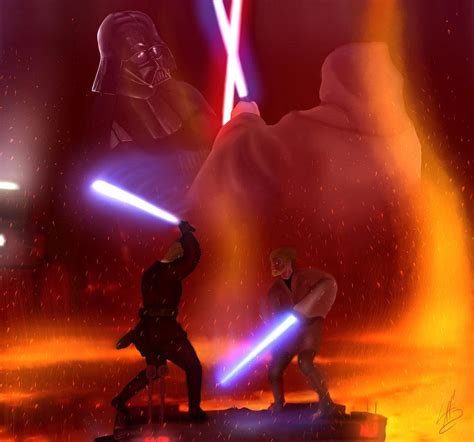 Anakin vs obi wan. A história se passa 22 anos antes da explosão da primeira Estrela da Morte. Dez anos se passaram após a invasão de Naboo pela Federação de Comércio, e a Repú... 