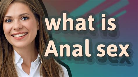 Anal for anal