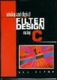 Analog Digital Filter Design Using C