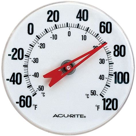 Analog Thermometer - Outdoors - The Home Depot