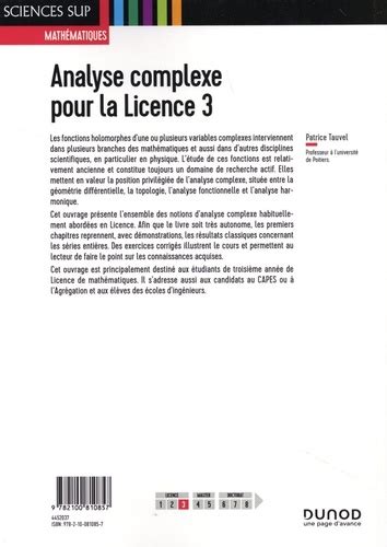 Analyse complexe pour la licence 3. - Erklärung der neunten epode des horaz.