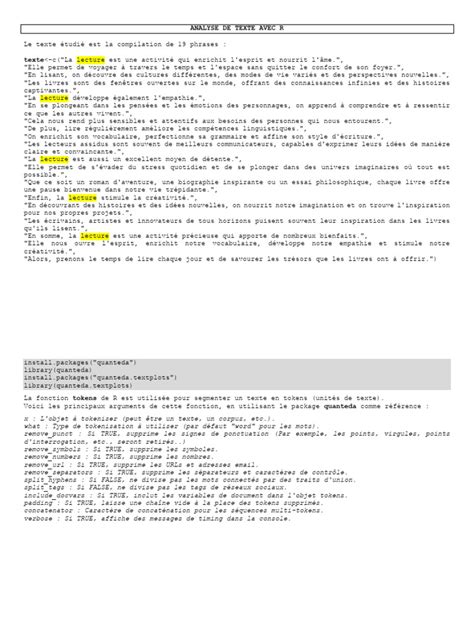 Analyse textuelle avec R
