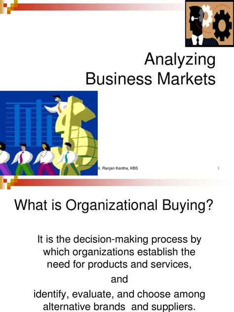 Analysing Business Markets PDF Consumer Behaviour