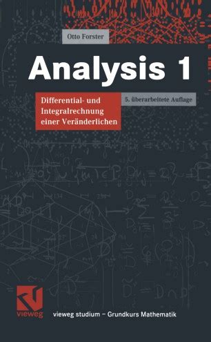 Analysis 1 SpringerLink