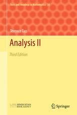 Analysis II SpringerLink