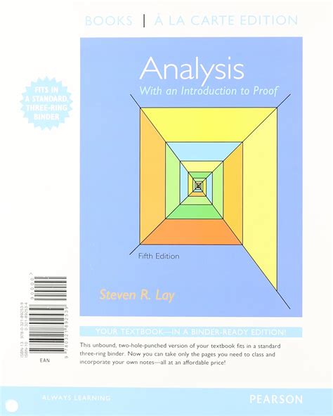Analysis Introduction Proof Steven Lay Download