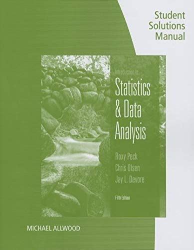 Analysis Statistics Data Manual Solution Devore