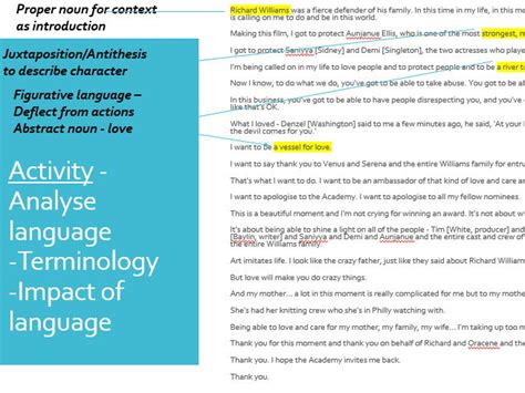 Analysis Transcript Spoken Language