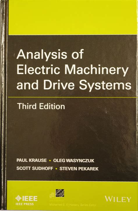Analysis of electric machinery and drive systems solution manual. - Anatomy and physiology 211 study guide.