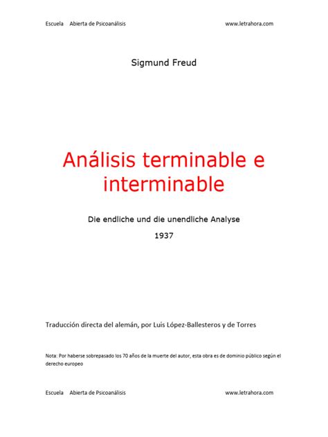 Analysis terminable and interminable pdf