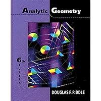 Analytic Geometry Douglas Riddle
