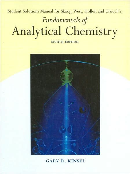 Analytical chemistry solutions manual 8th edition skoog. - Die französische autorin vom mittelalter bis zur gegenwart.