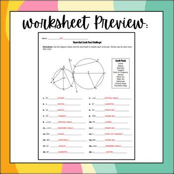 Analyzing Answers For Name That Circle Part Questions